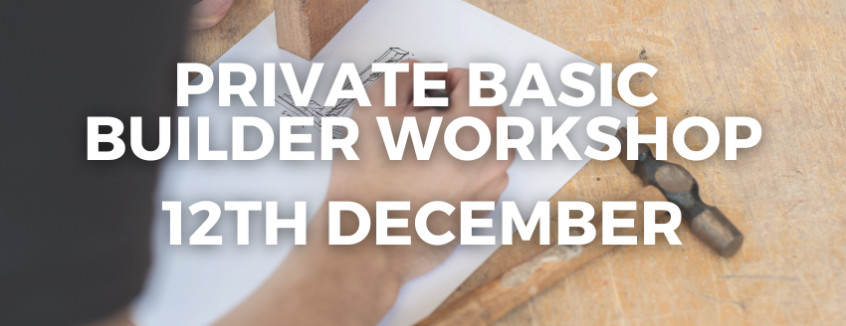 12th December 2024 Private Basic Builder Workshop For PPG IT Volunteers Part 2