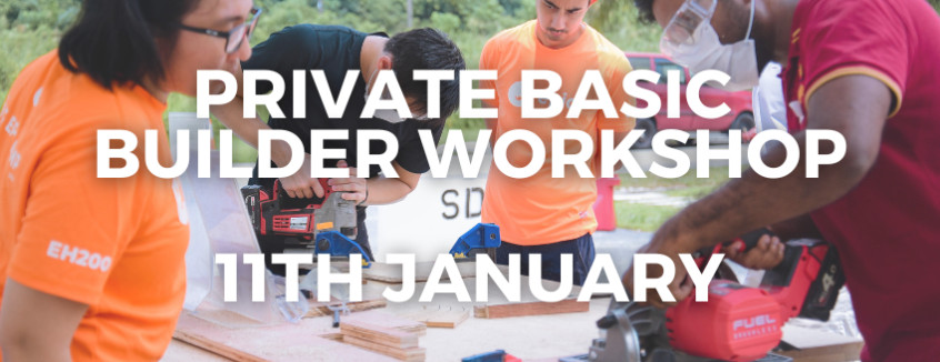 11th January 2025 Private Basic Builder Workshop For PPG IT