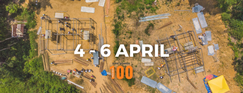 Build EPIC Homes on 4th - 6th April 