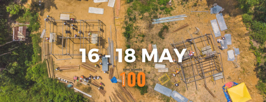 Build EPIC Homes on 16th - 18th May